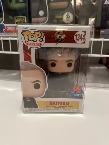 Funko POP! Movies DC Comics FLASH - Batman Michael Keaton #1344 PX Exclusive