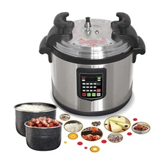 Kolice 220V Commercial 15L Pressure Cooker, Multi Function Presure Canner Cooker