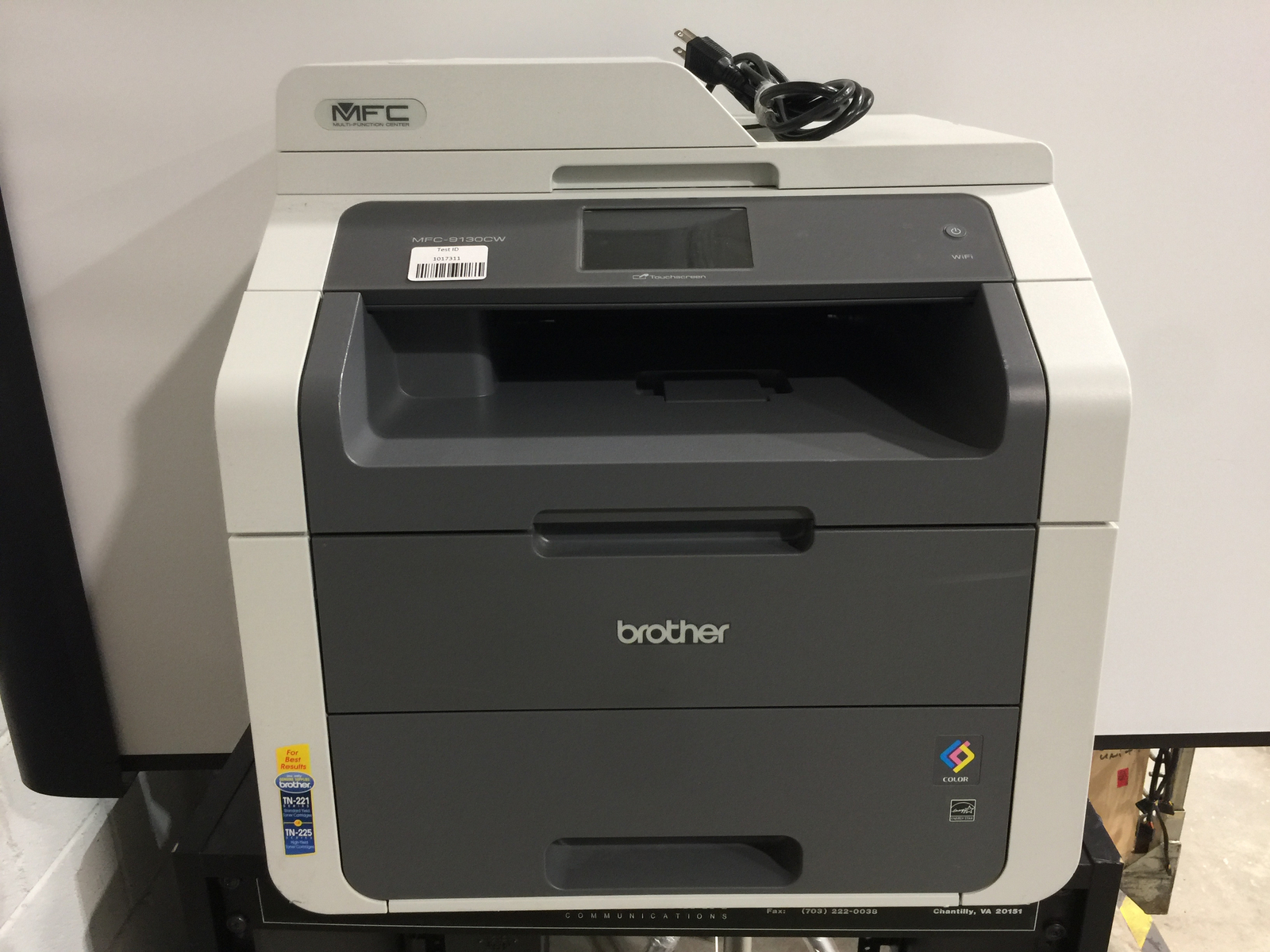 Brother MFC9130CW AllInOne Workgroup Laser Color Printer w/ Toner