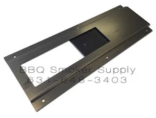 LavaLock® BBQ smoker Pit Slide damper 3 x 6" DIY Air Inlet Intake Vent Weld On