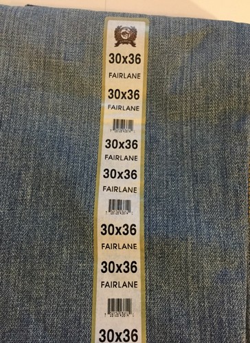 Jean para hombre Cinch Fairlane relajado pierna recta de media altura, 30 X 36 nuevo con etiquetas lavado a piedra - Imagen 6 de 8