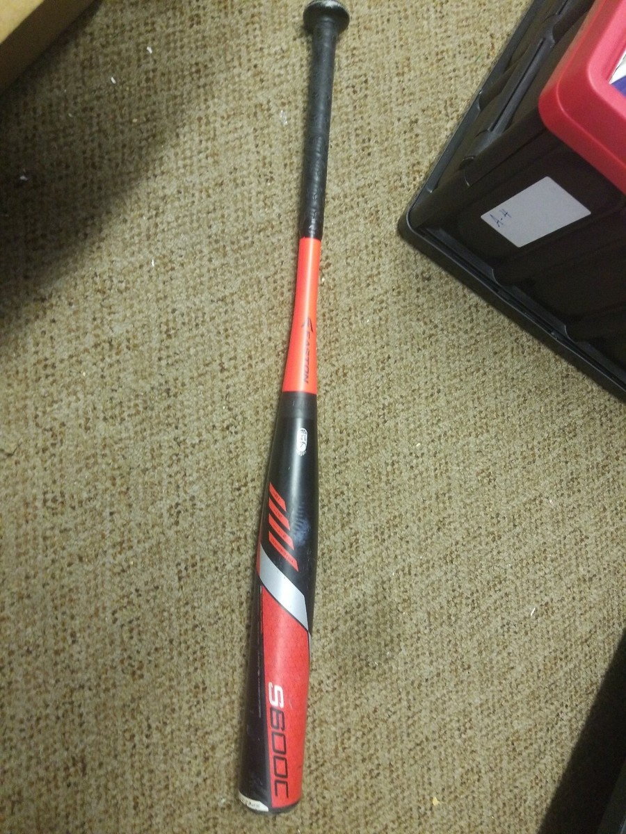 Batte Baseball Easton S600C – 30 Pouces, 18 Oz – Composite/carbone – Noir/Rouge – Occasion
