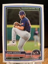 2023 Panini Stars & Stripes Joseph Gonzalez #68 USA Collegiate National Team