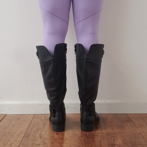 AMERICAN EAGLE Black Under The Knee Boots Size 7.5 - Picture 6 of 7