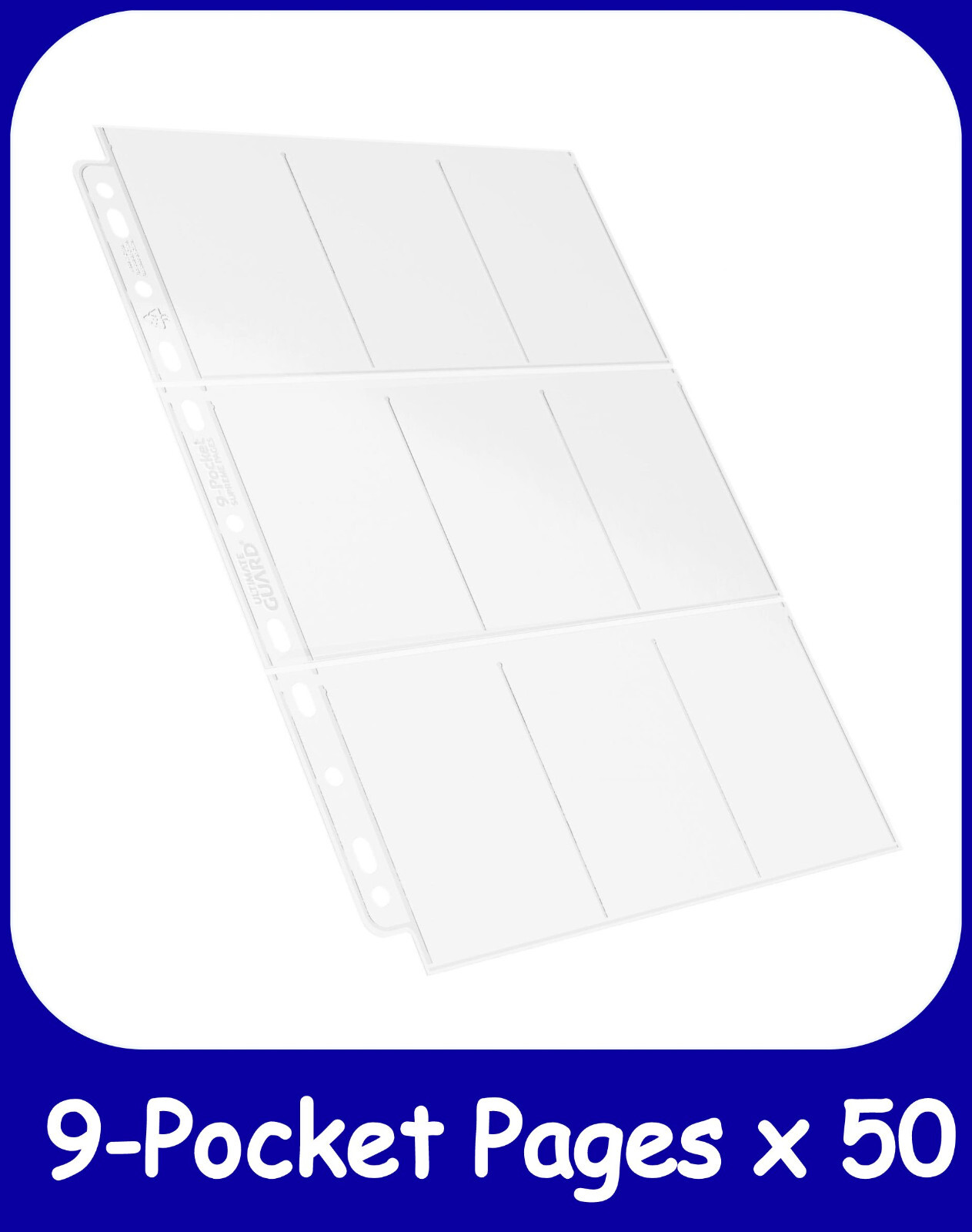 Ultimate Guard 9 Pocket Pages Ordnerhülle Sammelkarten Hüllen Magic