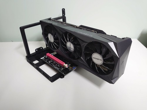 Ripe3D Triple External GPU Graphics Card Stand for DIY Mining Rig 8 PCI slot - Afbeelding 3 van 5