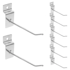 20 Pcs Wall Grid Accessories Slat Wall Slatwall Hook Display Hooks