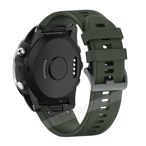 Per Garmin Fenix 3 5 5S 5X Plus 6X 7 7 7X cinturino da polso in silicone facile vestibilità - Foto 35 di 57