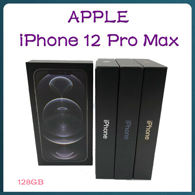 Apple iPhone 12 Pro Max 128GB - 6,7'' Alle Farben Netzwerk Entsperrt Smartphone