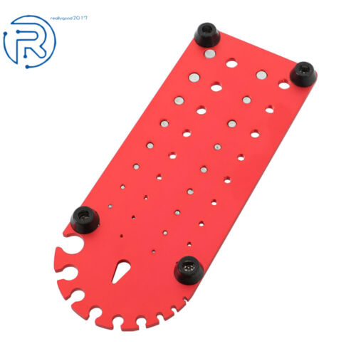 Juego de comprobador de rosca de tuerca y perno, 18 orificios de 3/32 a 1/2 pulgadas - Imagen 8 de 11