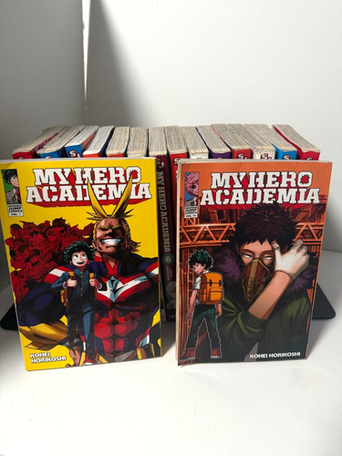 My Hero Academia Manga Volumi Inglese 1-14 totale di 16 libri - Foto 2 di 4