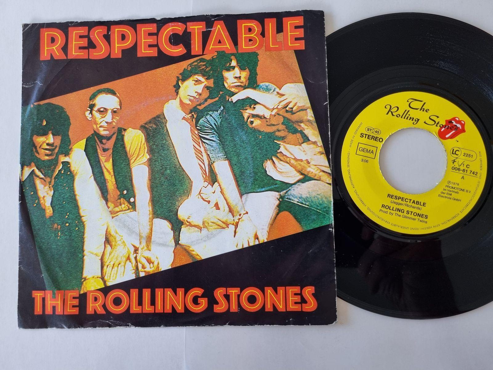 7"" Single The Rolling Stones - Respectable Vinyl Germany