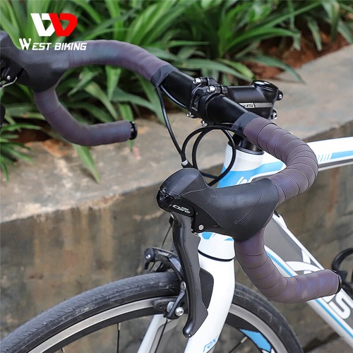 WEST BIKING Reflektierende Rennrad Fahrrad Lenkerband Radfahren Bar Tape Wrap - Bild 6 von 17