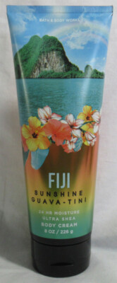Bath & Body Works FIJI SUNSHINE GUAVA-TINI 24 HR moisture ultra shea body cream