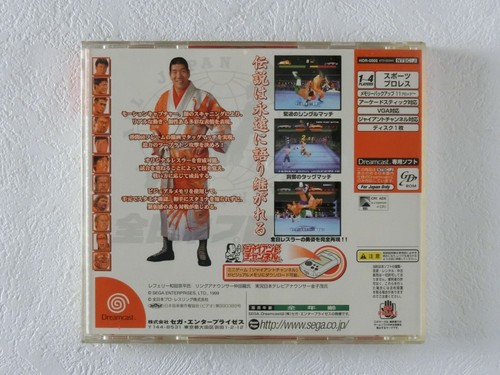 GIANT GRAM All Japan Prowrestling 2 DC Sega Dreamcast Spine From Japan - Picture 3 of 11