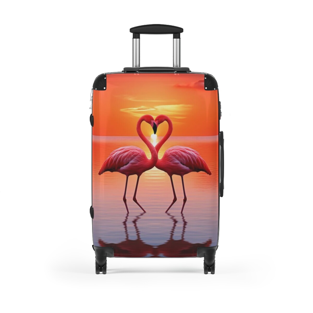 Vanity De Voyage Vintage Flamingo Premium Travel – Tissu Kaki, Intérieur Spacieux – Homme