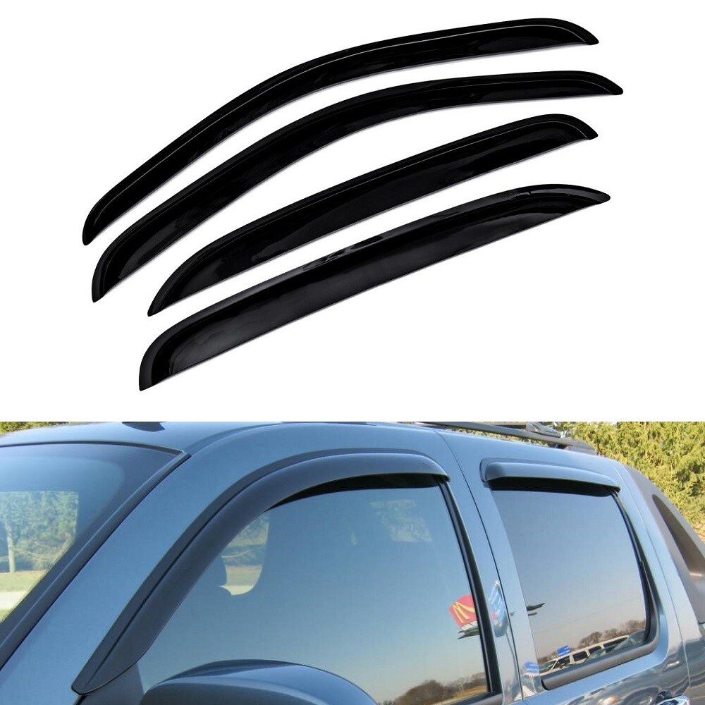 Ikon Motorsports In-Channel Window Visors For 2007-2013 Chevy - Foto 7