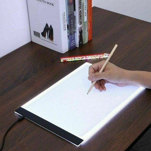 A4 LED Light Box Tracing Drawing Board Art Design Pad Copy Lightbox Day & Li - Picture 9 of 18