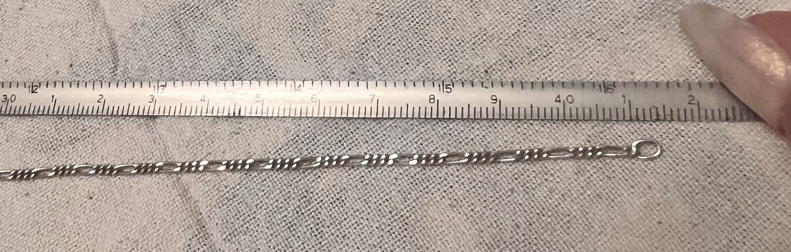 Stunning White Stone Encrusted Solid Silver 925 K… - image 12