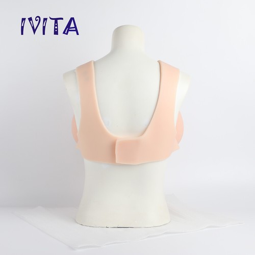 IVITA 2XL-14XL Cup Boobs Silikonbrüste Brustprothese Fake Boobs Crossdressers - Bild 9 von 48