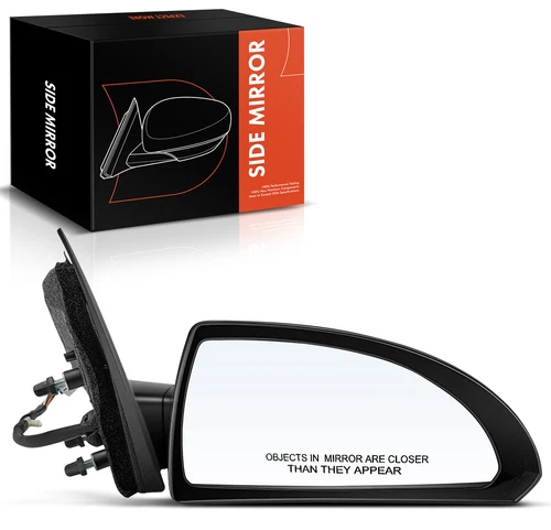 Front Passenger Side Black Power Mirror for Chevy Impala 06-13 Impala Limited