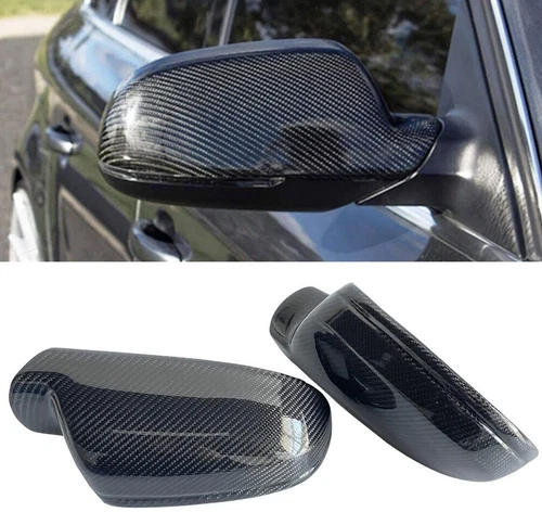 Side Mirror Caps For 2011-2016 Audi - Without Side Assist - Black