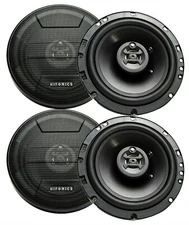(4) Hifonics ZS653 6.5" 1200 Watt FOR 4 Car Stereo Coaxial Speakers