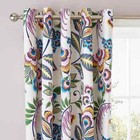 Dunelm Lucinda Multicolour Floral Blackout Eyelet Curtains 66"x54", 66"x90" Pair