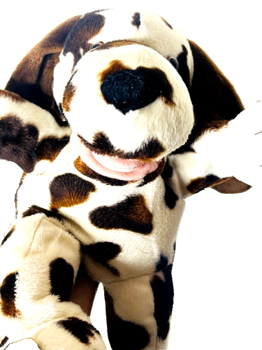 Mary Meyer's Plush Puppy Dog Hand Puppet Brown/Ivory Full Body Open Mouth 14" - Picture 6 of 12