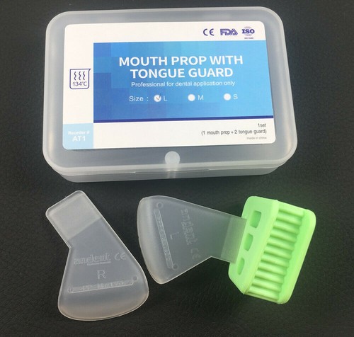 Expansor de boca con bloque de mordedura retractor dental para mejillas utilería abridor de bloque de mordida 4 tipos - Imagen 23 de 29