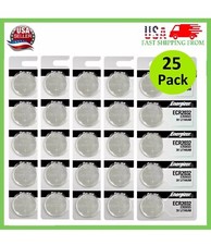 Lot of 25 Energizer ECR2032 Genuine Fresh Date CR2032 2032 Lithium 3V Batteries