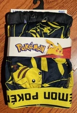 NIP Mens Bioworld Pokémon Nintendo (2) Pack Boxer Briefs Underwear 2XL 44-46