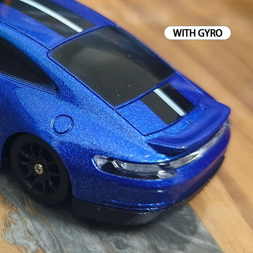 Gyro 2.4G Mini High Speed RC Drift Car 1/43 Racing Vehicles 4WD RTR Mini Toys 76 - Image 4 of 4