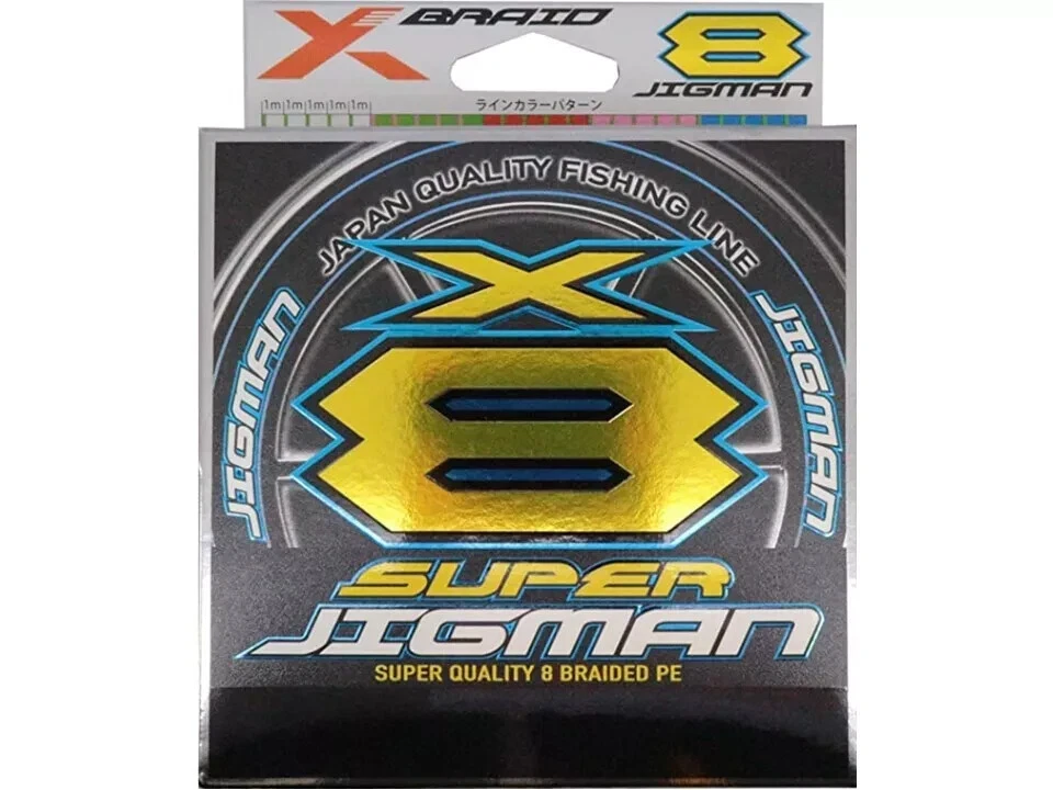 Tresse YGK Frontier WX8 P.E Line – 200m, PE 3, 40lb, 5 Couleurs – Jigging – NEUVE