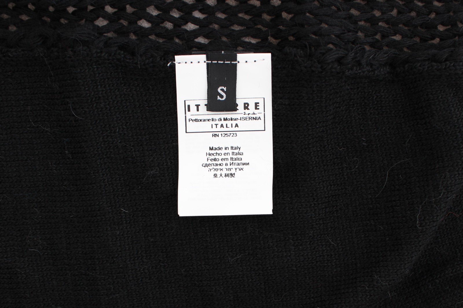 C'N'C COSTUME NATIONAL Cardigan Black Sweater Knit Vest Knitted XS/US4 RRP $550 image 8