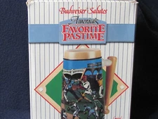 1990 Anheuser-Busch Salutes, America's Favorite Pastime Stein