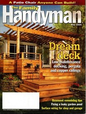 Family Handyman Magazine May 2004 Deam Deck Low Maintenance Decking