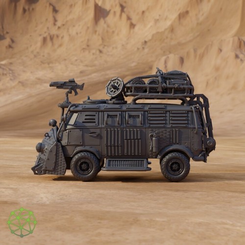 Gepanzerter Van | Postapokalyptisch | Autokriege | Gaslands | Maßstab Mini - Bild 5 von 8