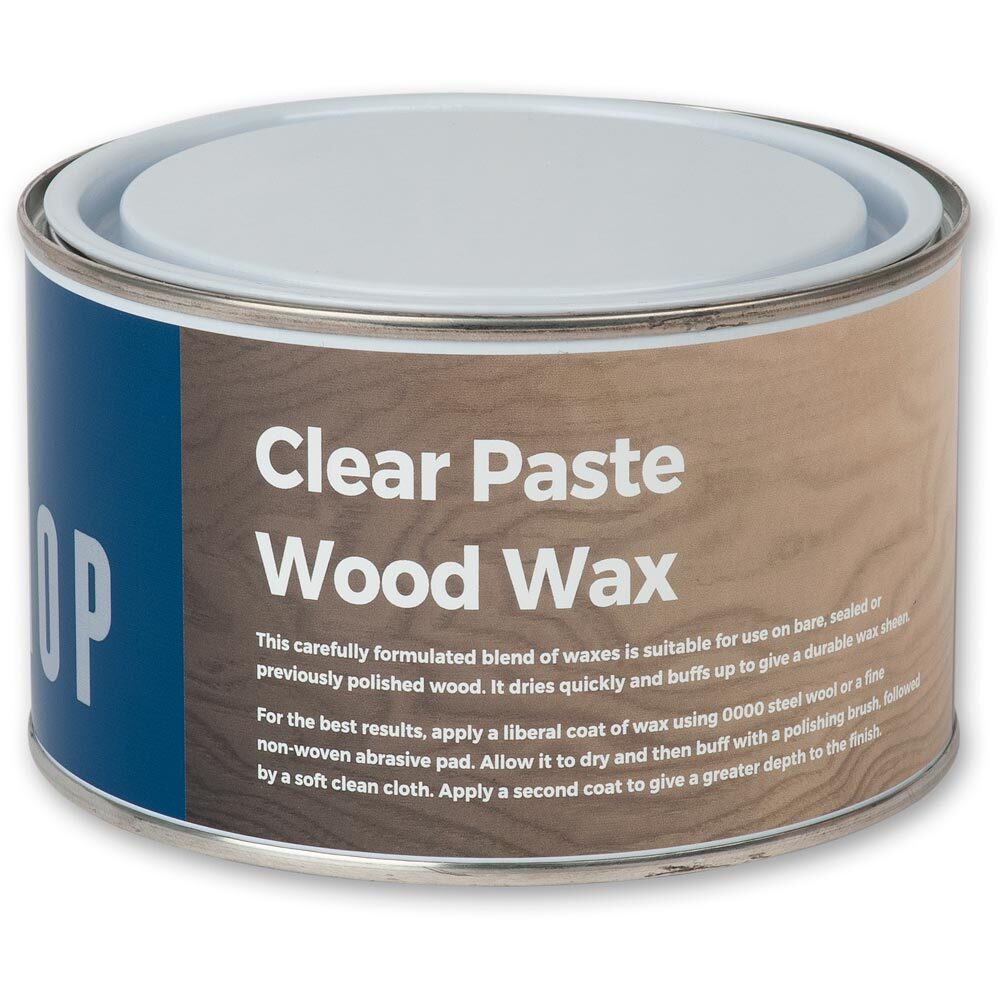 Axminster Paste Clear Wood Wax - 400g
