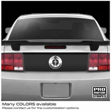 Ford Mustang Rear Deck Trunk Accent or Blackout Decal 2005 2006 2007 2008 2009 