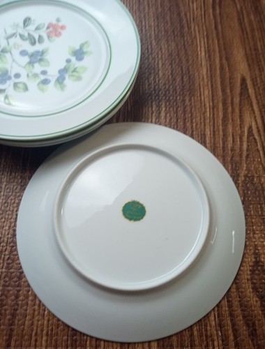 J K W Bavaria Fruit Salad Plates 7 3/4" Set Of 4 - Picture 8 of 9