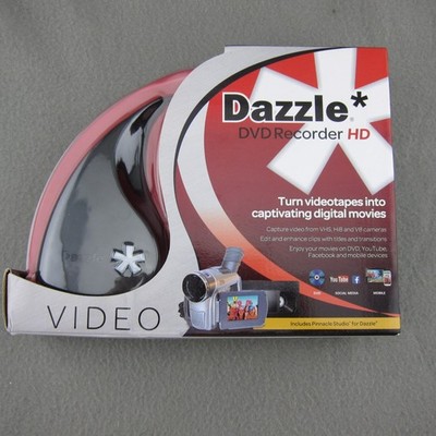 Pinnacle Dazzle DVD Recorder HD Video Capture Device VHS to Digital NEW