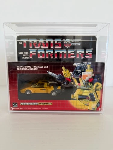 Transformers G1 Sunstreaker 1984 by Takara Hasbro Sealed Contents MOSC
