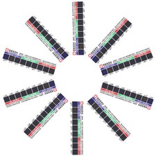 10Pcs Adhesive Strip for Measuring Body and Water Temperature Easily