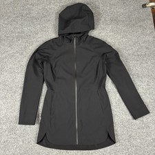 Lululemon Glyde Along Softshell Hooded Jacket Black Size 4