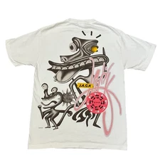 Travis Scott Cactus Jack Artifacts T-Shirt Rare Size Medium Double Sided 2022