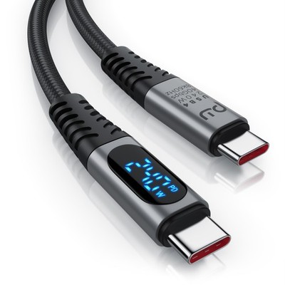 Primewire USB C-C Kabel PD240W 8k60HZ Display 1,5m 40 Gbit/s