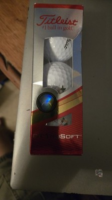 Titleist DT TRUSOFT Golf Balls. 3 Ball Pack #1 ball in Golf. New Fuel MAXX logo