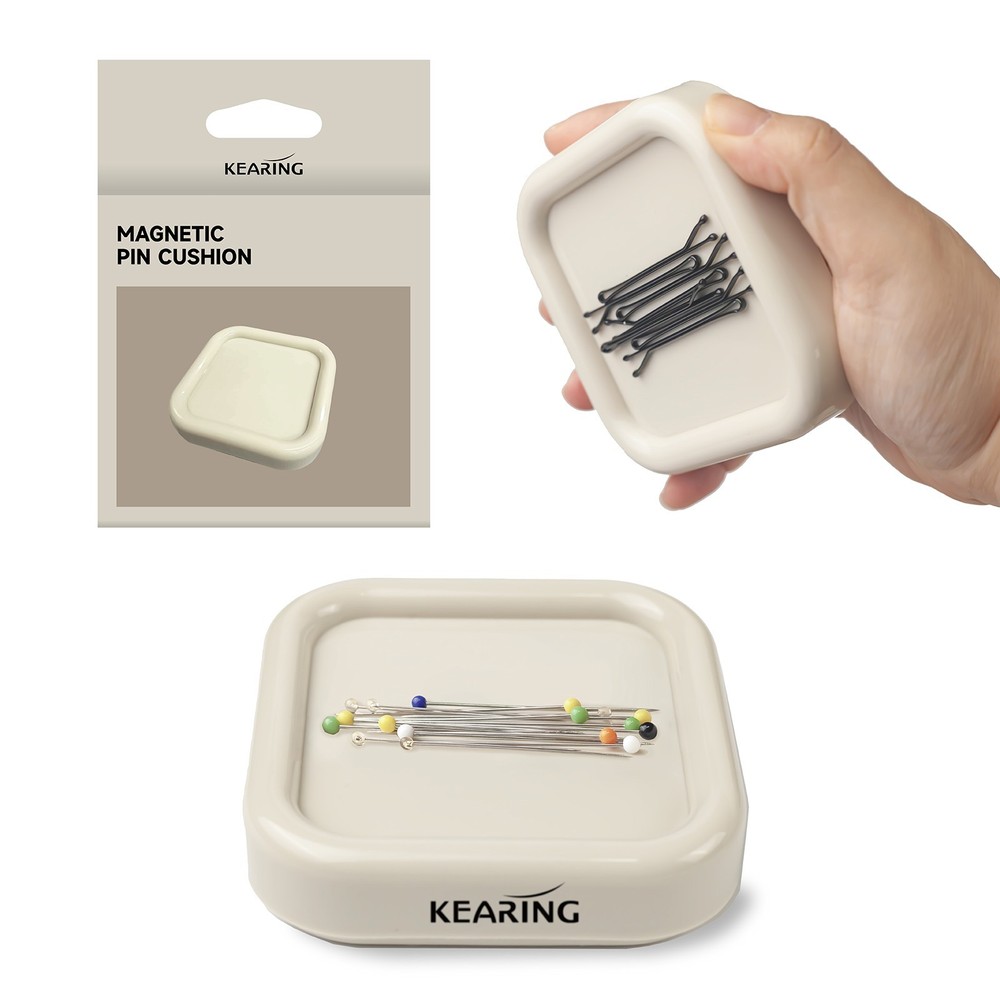 Square Magnetic Pin Cushion - 3.3" x 3.3"