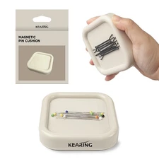 Square Magnetic Pin Cushion - 3.3" x 3.3"